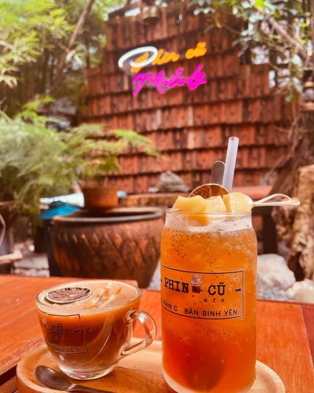 Phin Cũ Cafe mang đến cảm giác thư thái và bình yên giữa nhịp sống sôi động của Đà thành. Ảnh: VIỆT ÂN