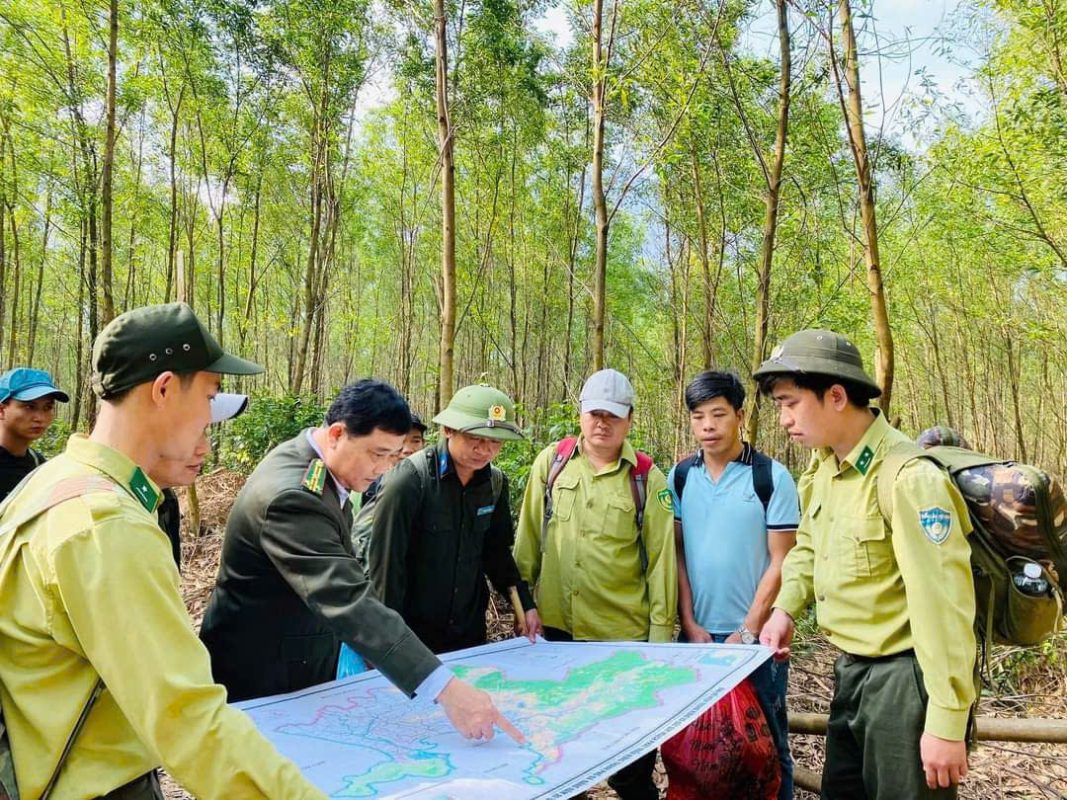 Công tác quản lý bảo vệ rừng được các địa phương, lực lượng Kiểm lâm và bảo vệ rừng của các chủ rừng phối hợp chặt chẽ, bám sát thực tế. Ảnh: TRẦN TRÚC