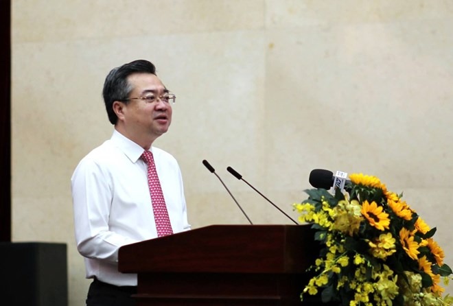 Phó Bí thư Thường trực Thành ủy Thành phố Hồ Chí Minh Nguyễn Thanh Nghị. Ảnh: Minh Quân