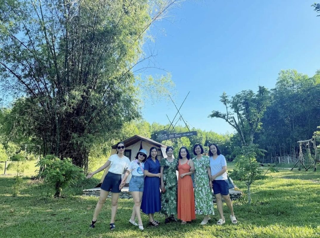 Đến với The Little Forest chắc chắn du khách sẽ có thêm trải nghiệm mới. Ảnh: NVCC