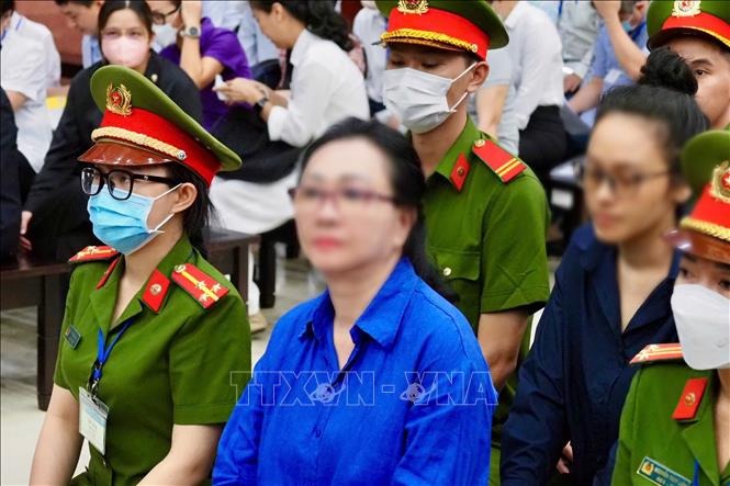 Bị cáo Trương Mỹ Lan.