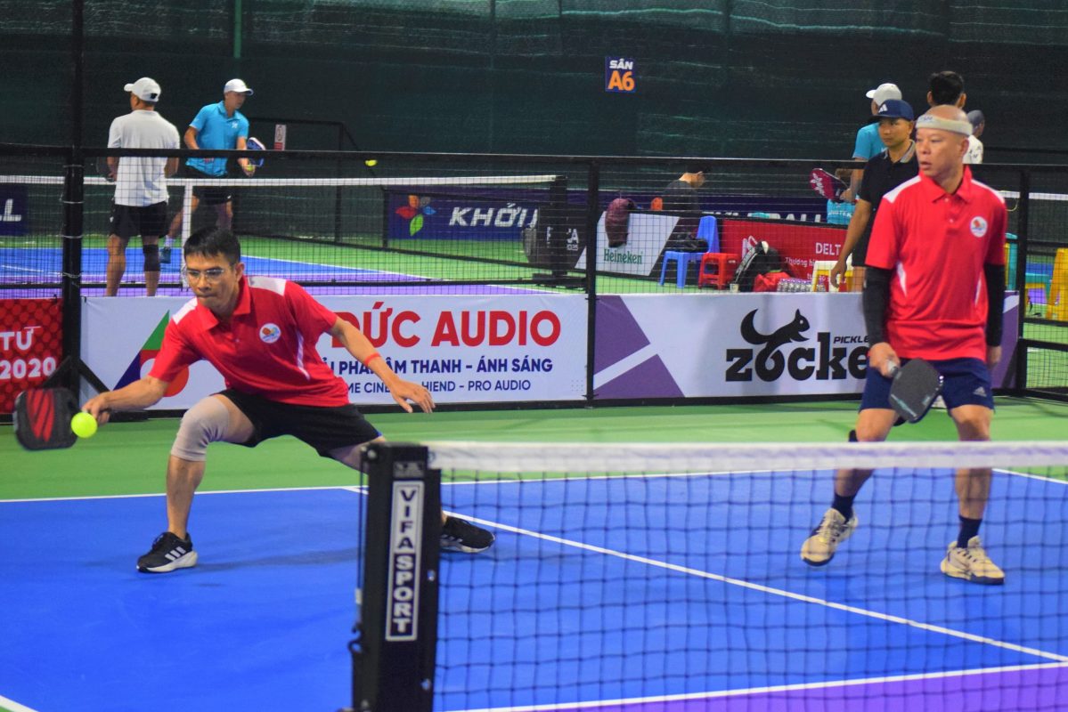Phong trào phát triển mạnh, thu hút đông người chơi là cơ sở để Đà Nẵng phát triển Pickleball thành môn thể thao thành tích cao. Ảnh: PHI NÔNG