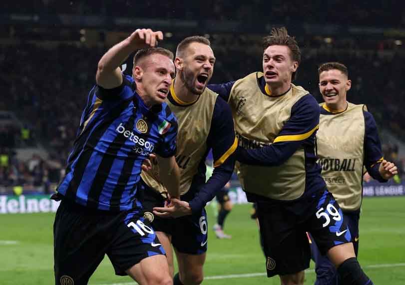 Inter Milan giành quyền vào chung kết Champions League. (Nguồn: Getty Images)