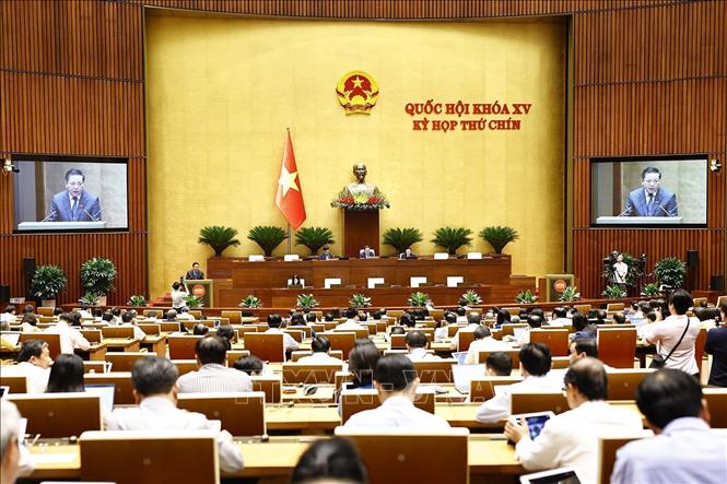Quang cảnh phiên họp. Ảnh: Doãn Tấn/TTXVN