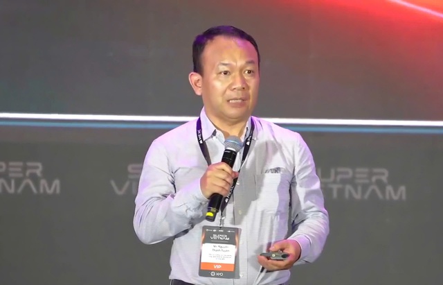 Ông Nguyễn Thanh Tuyên Phó Cục trưởng Cục Công nghiệp CNTT, Bộ Khoa học và Công nghệ chia sẻ tai sự kiện. Ông Nguyễn Thanh Tuyên Phó Cục trưởng Cục Công nghiệp CNTT, Bộ Khoa học và Công nghệ chia sẻ tai sự kiện.