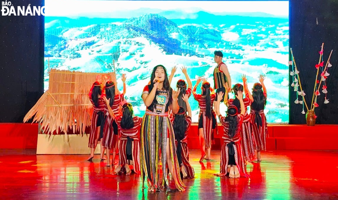 Một tiết mục tham gia biểu diễn tại cuộc thi “Shine on - tỏa sáng tài năng nhí” năm 2025. Ảnh: NGỌC QUỐC
