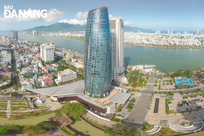 Quảng Nam và Đà Nẵng hợp nhất sẽ mở ra một giai đoạn phát triển mới bền vững, hiện đại.  Trong ảnh: Một góc đô thị Đà Nẵng. Ảnh: NGUYỄN TRÌNH