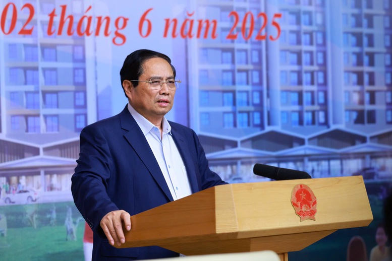 Thủ tướng Phạm Minh Chính nhấn mạnh, nhà ở xã hội không phải nằm ở nơi