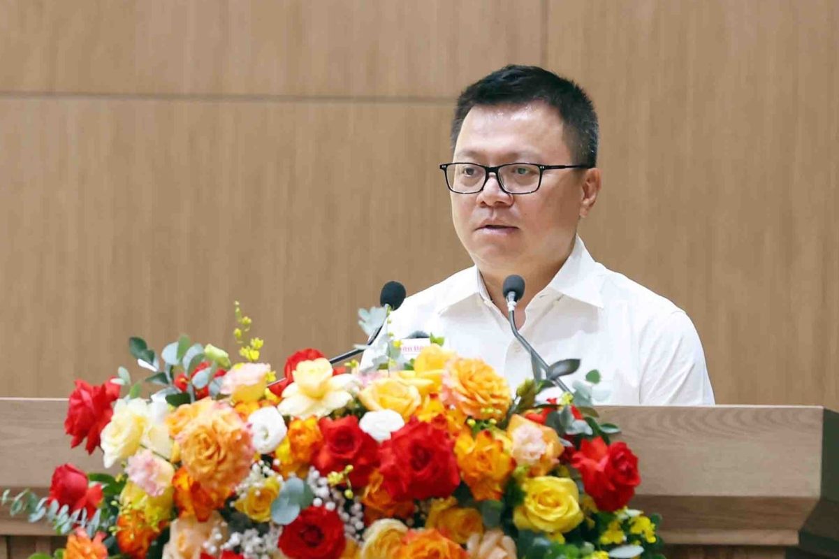 Ông Lê Quốc Minh, Ủy viên Trung ương Đảng, Phó Trưởng Ban Tuyên giáo - Dân vận Trung ương, Tổng Biên tập Báo Nhân Dân, Bí thư Đảng ủy, Chủ tịch Hội Nhà báo Việt Nam Ảnh tư liệu: TTXVN