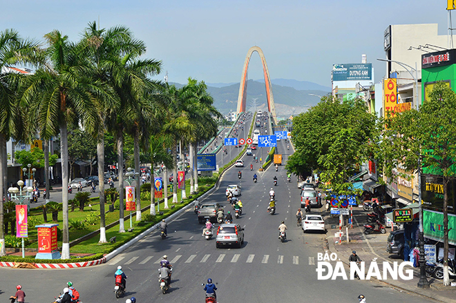 Diện mạo đô thị quận Thanh Khê ngày càng khang trang, hiện đại. Ảnh: XUÂN SƠN