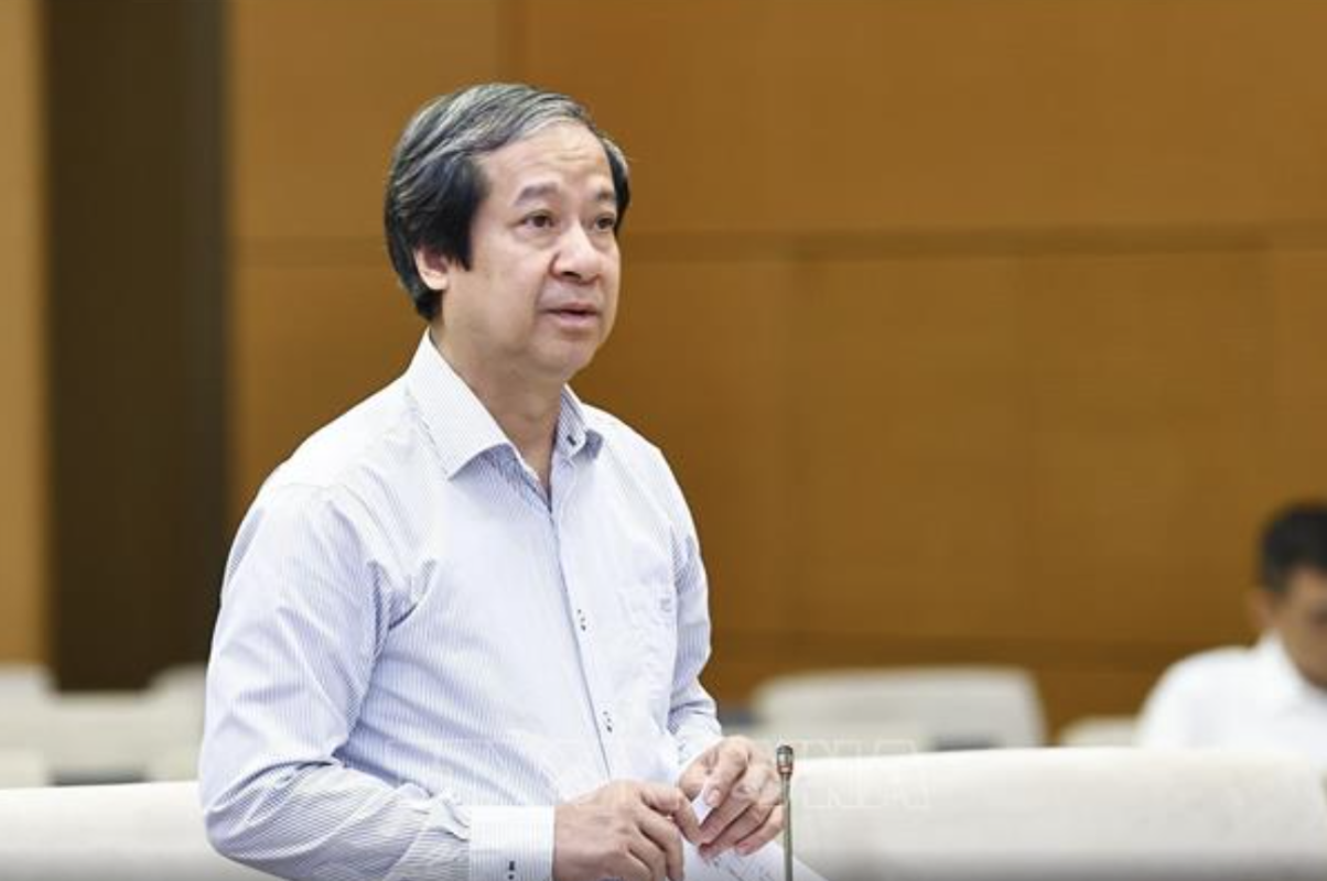 Bộ trưởng Bộ GD&ĐT Nguyễn Kim Sơn. Ảnh: TTXVN