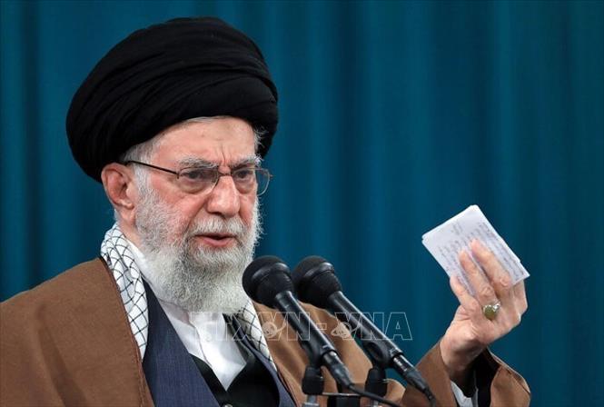 Lãnh tụ tối cao Iran Ali Khamenei. Ảnh: IRNA/TTXVN