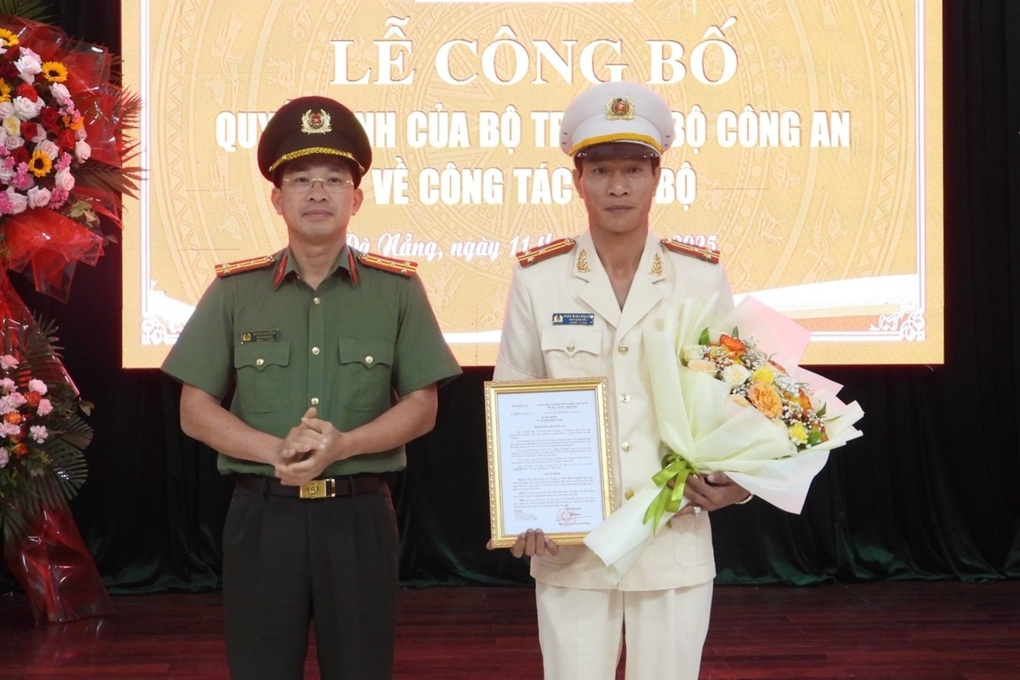 Thượng tá Trần Minh Nguyên giữ chức Phó Giám đốc Công an Đà Nẵng - 1 Thượng tá Trần Minh Nguyên giữ chức Phó Giám đốc Công an Đà Nẵng - 1