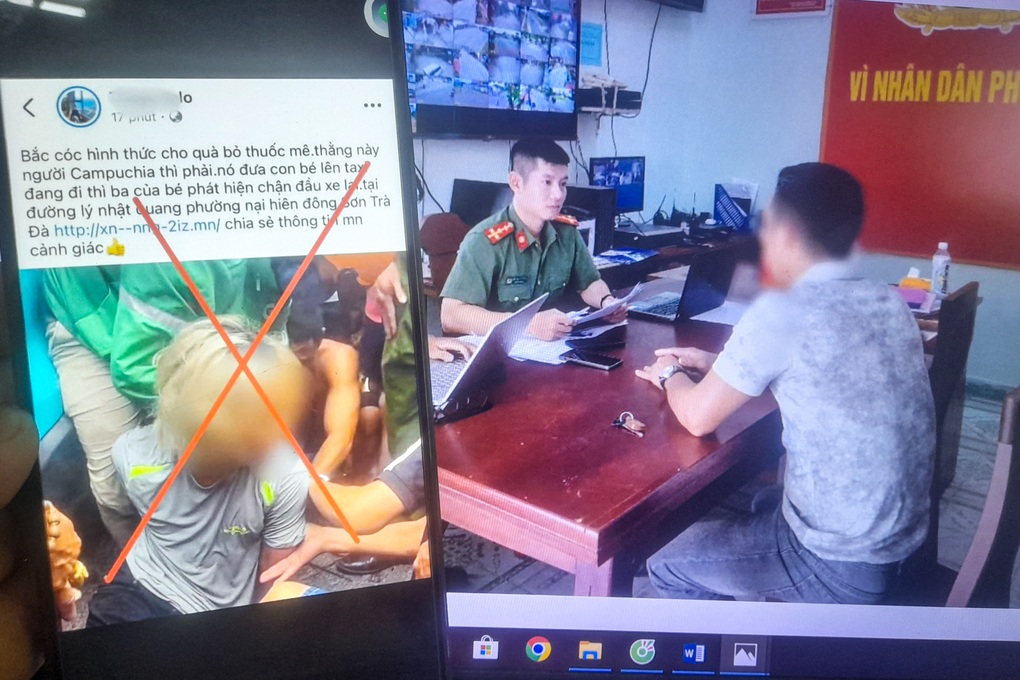 Thực hư tin “người nước ngoài bỏ thuốc mê bắt cóc nữ sinh Đà Nẵng” - 1 Thực hư tin “người nước ngoài bỏ thuốc mê bắt cóc nữ sinh Đà Nẵng” - 1